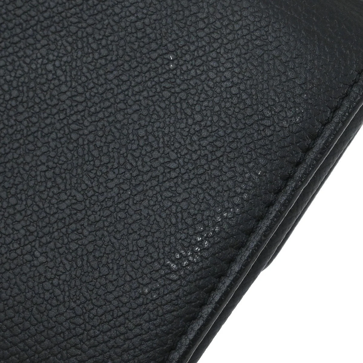 Chanel Calfskin Black Coin Purse Wallet - Image 4