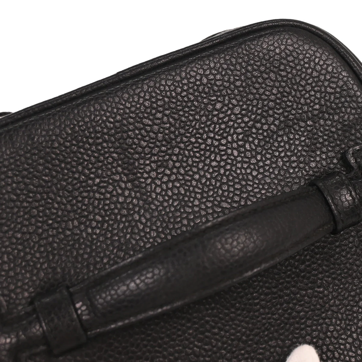 Chanel Black Caviar Timeless Vanity Handbag - Image 3