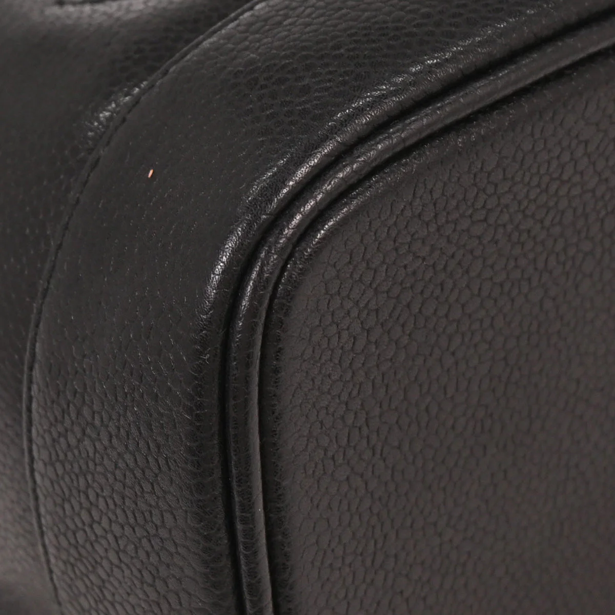 Chanel Black Caviar Timeless Vanity Handbag - Image 6