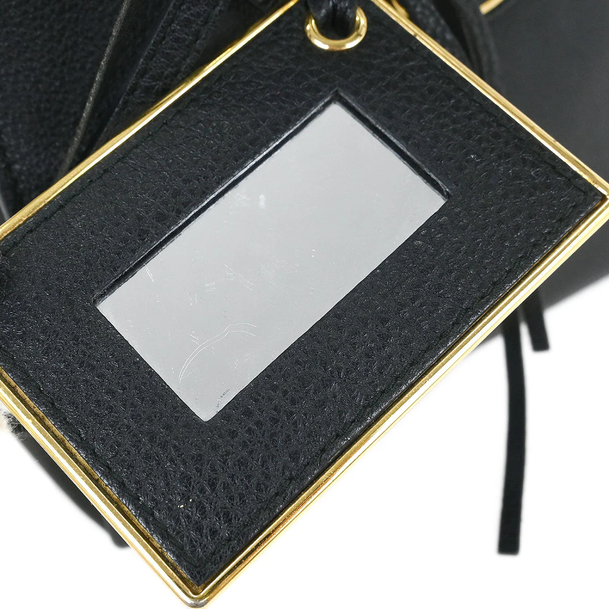Balenciaga Black Metallic Edge Papier Mini Tote Bag - Image 4