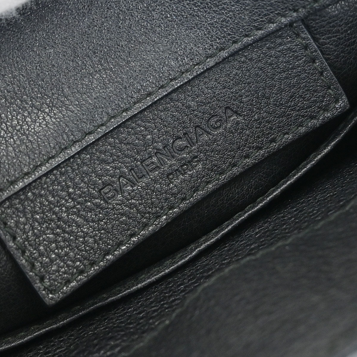 Balenciaga Black Metallic Edge Papier Mini Tote Bag - Image 8
