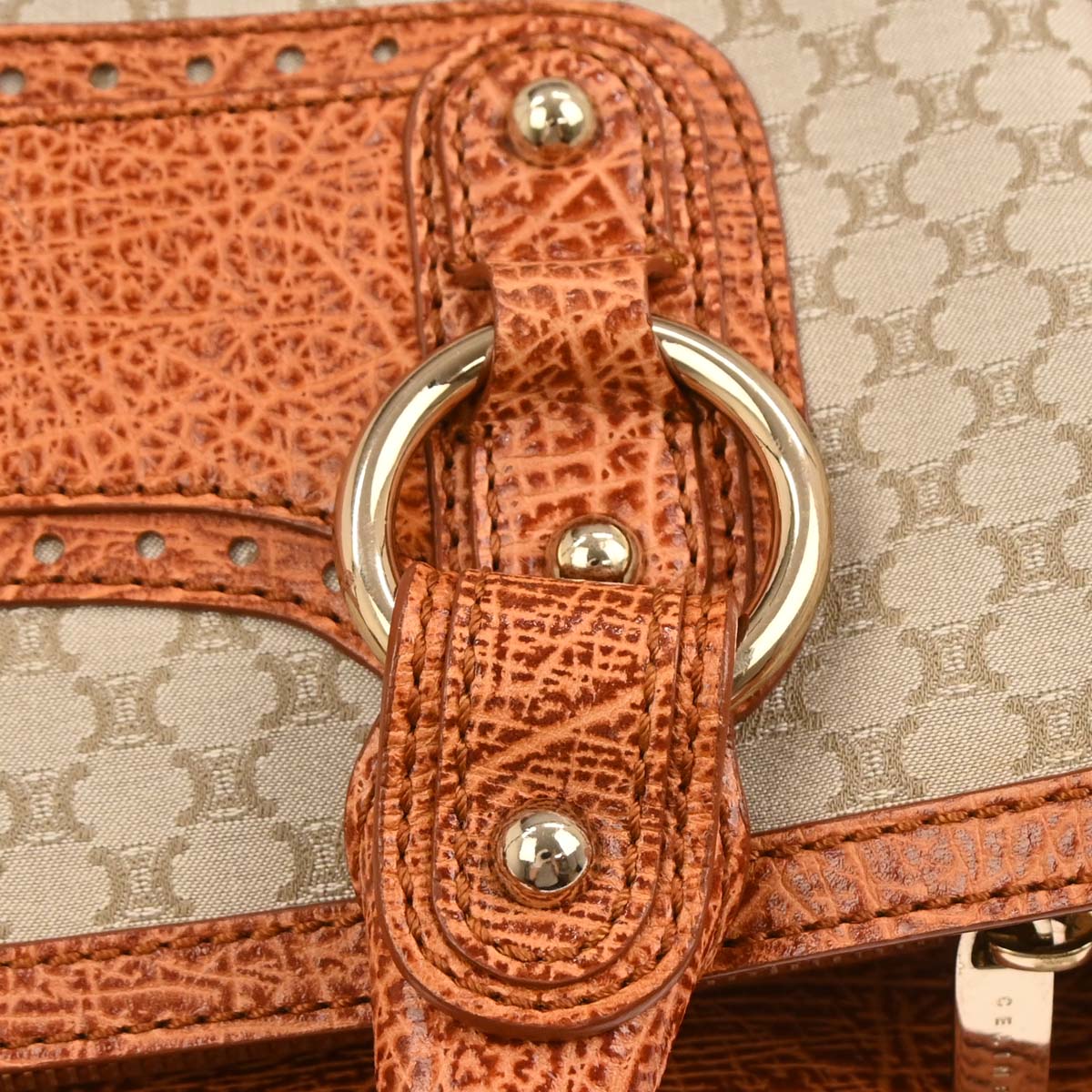 Celine * Brown Macadam Boogie Bag Handbag - Image 4