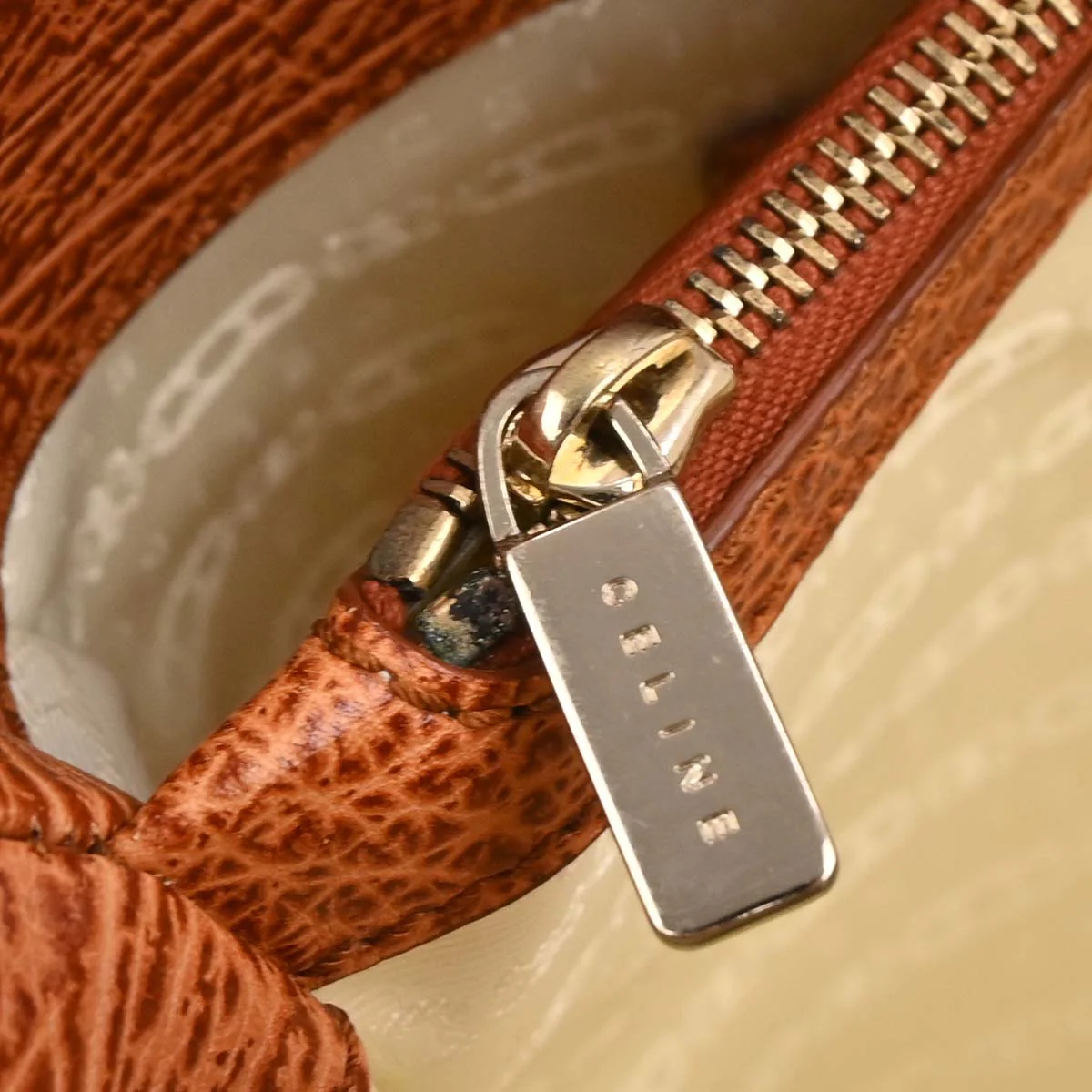 Celine * Brown Macadam Boogie Bag Handbag - Image 7