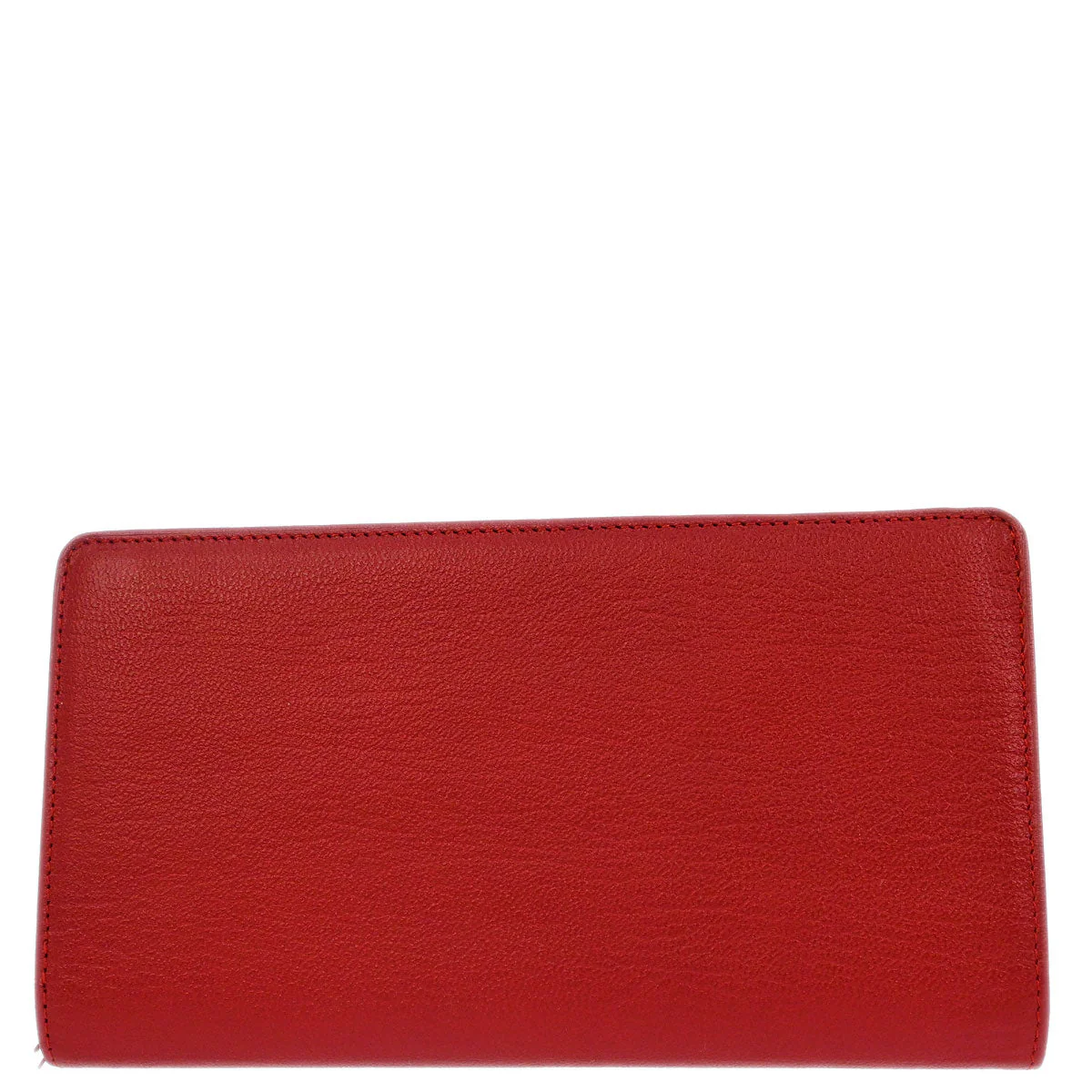 Chanel Red Calfskin Coin Purse Wallet - Image 2