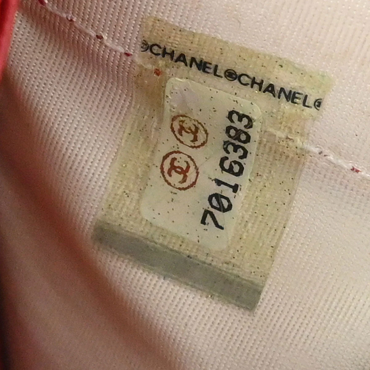 Chanel Red Calfskin Coin Purse Wallet - Image 7