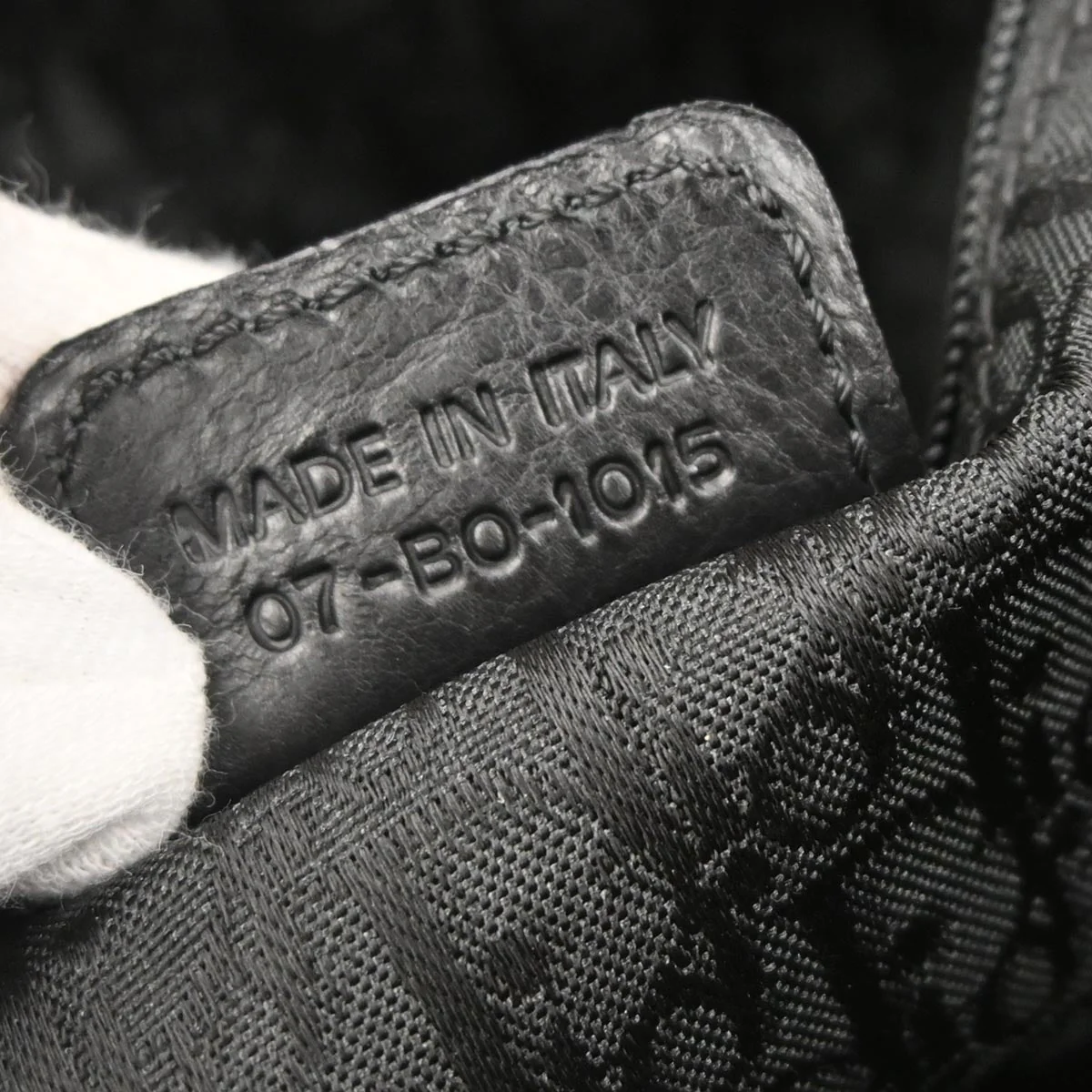 Christian Dior Black Leather Handbag - Image 10