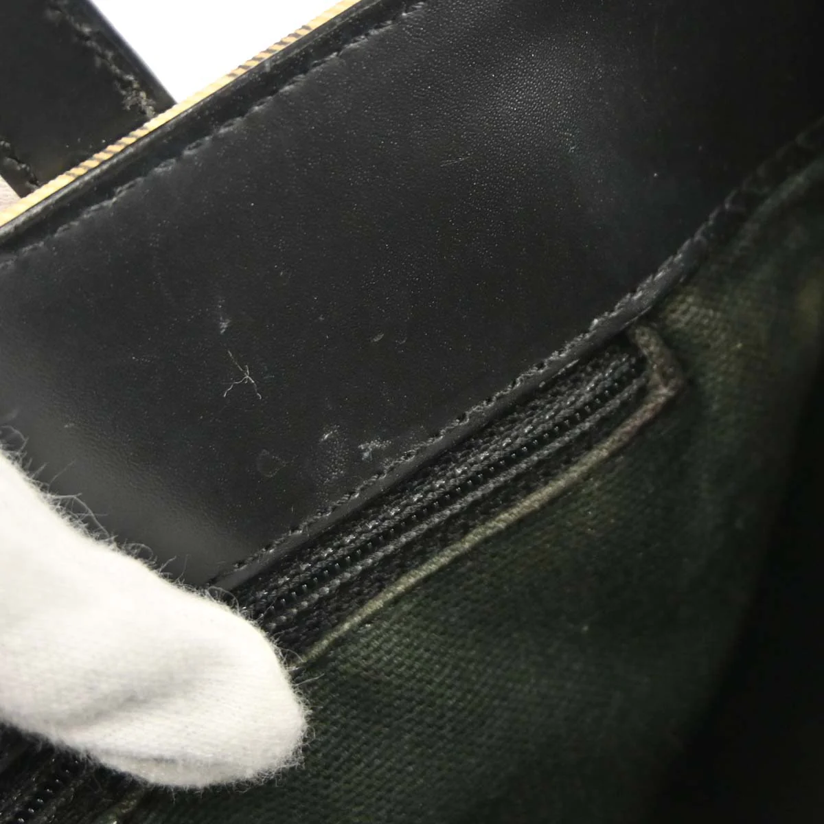 Burberry Beige Black Burberry Check Tote Bag - Image 9