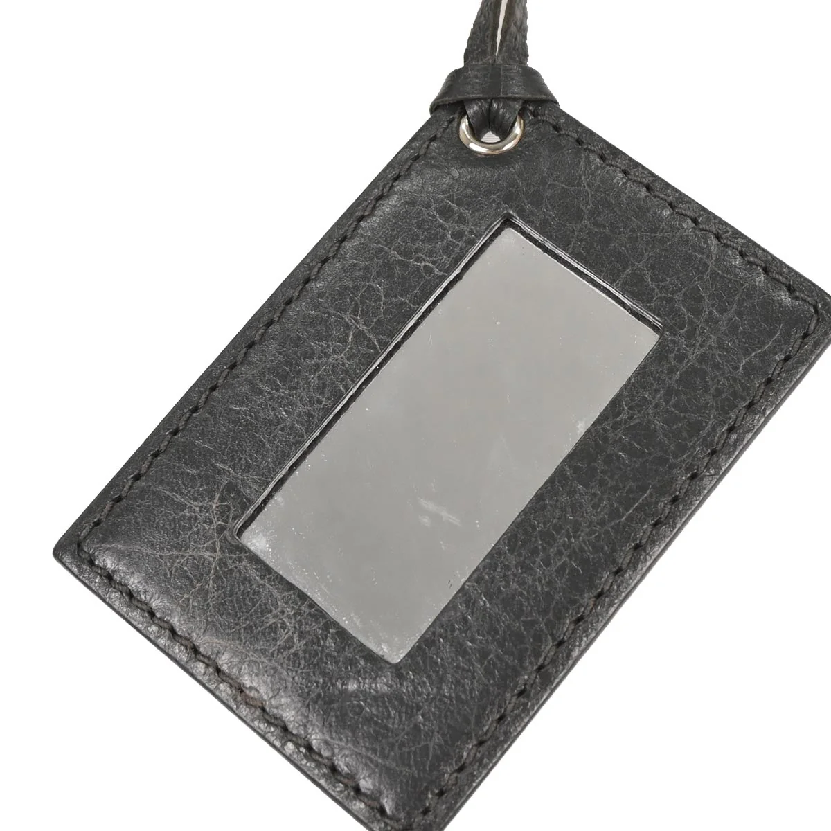 Balenciaga Gray Leather Envelope Shoulder Bag - Image 8