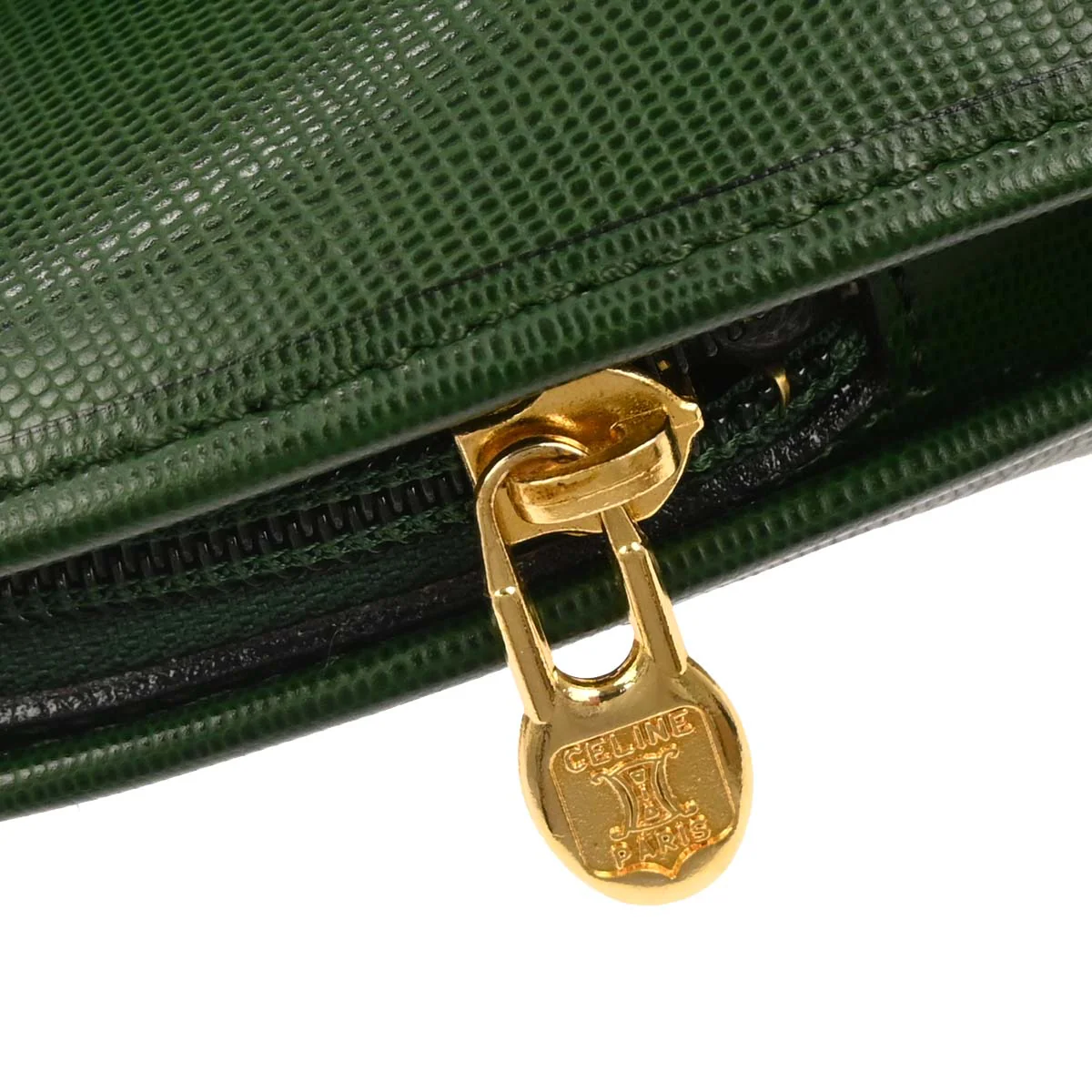 Celine Green 2way Shoulder Handbag - Image 7