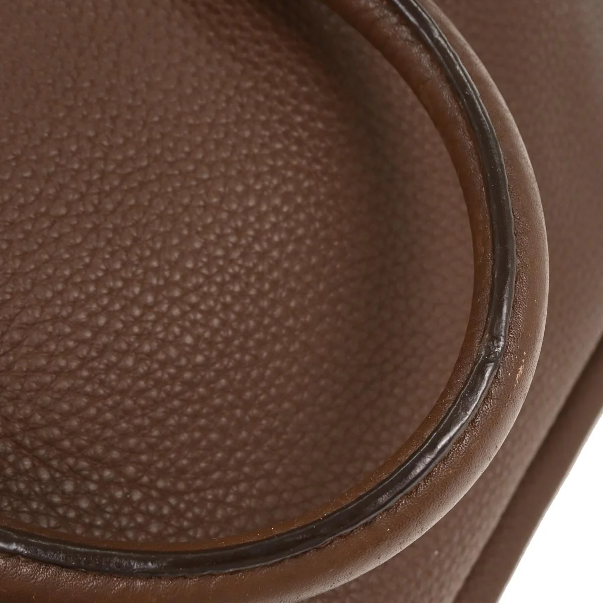 Prada Brown Leather Tote Handbag - Image 8