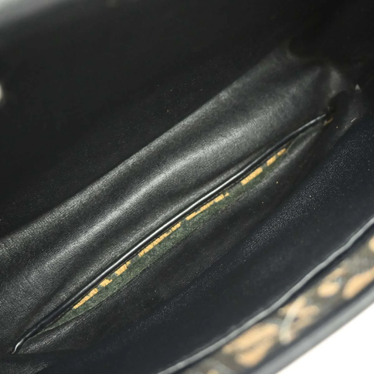 Christian Dior Beige Navy Trotter Shoulder Bag - Image 7