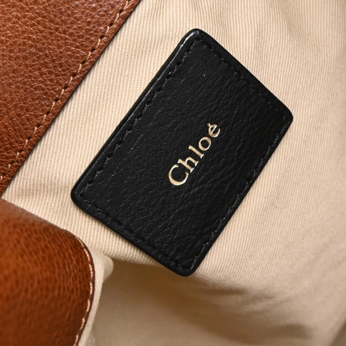 Chloe White Canvas Paraty Tote Handbag - Image 9