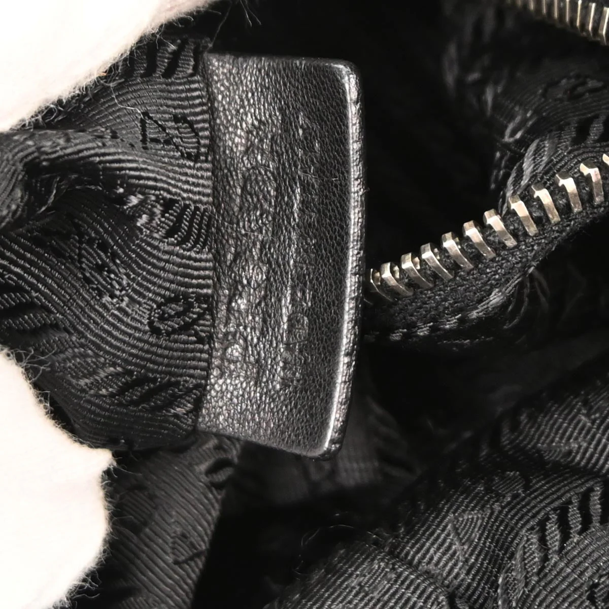 Prada Black Leather Handbag - Image 10