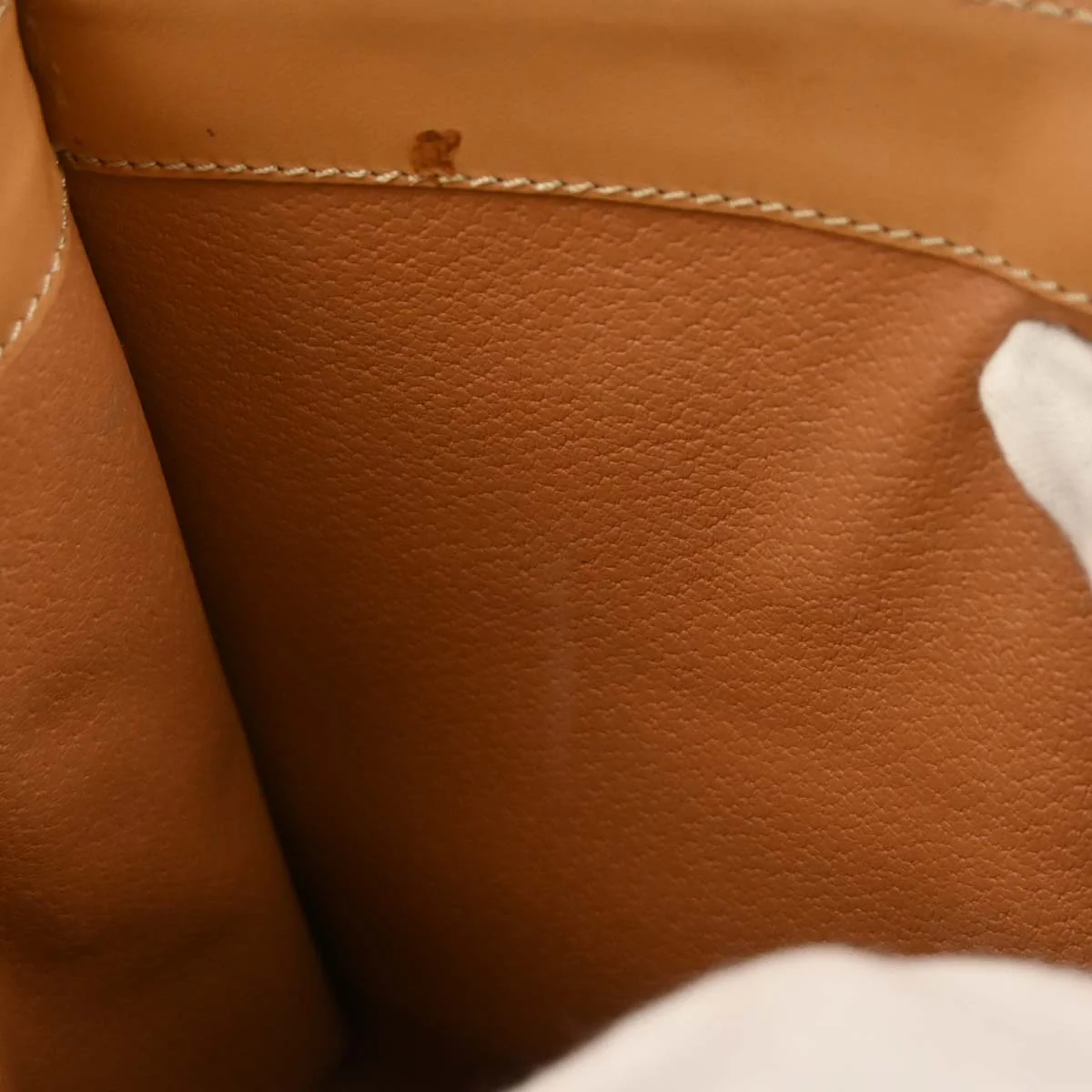 Celine Brown Macadam 2way Handbag - Image 9