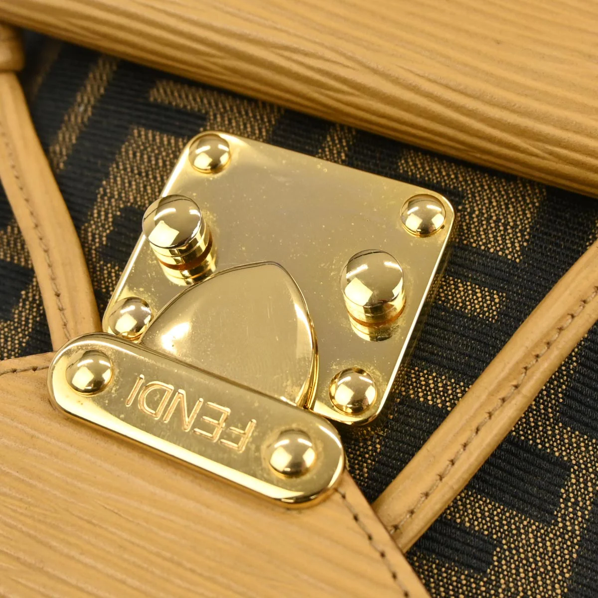 Fendi Brown Zucca Backpack - Image 5