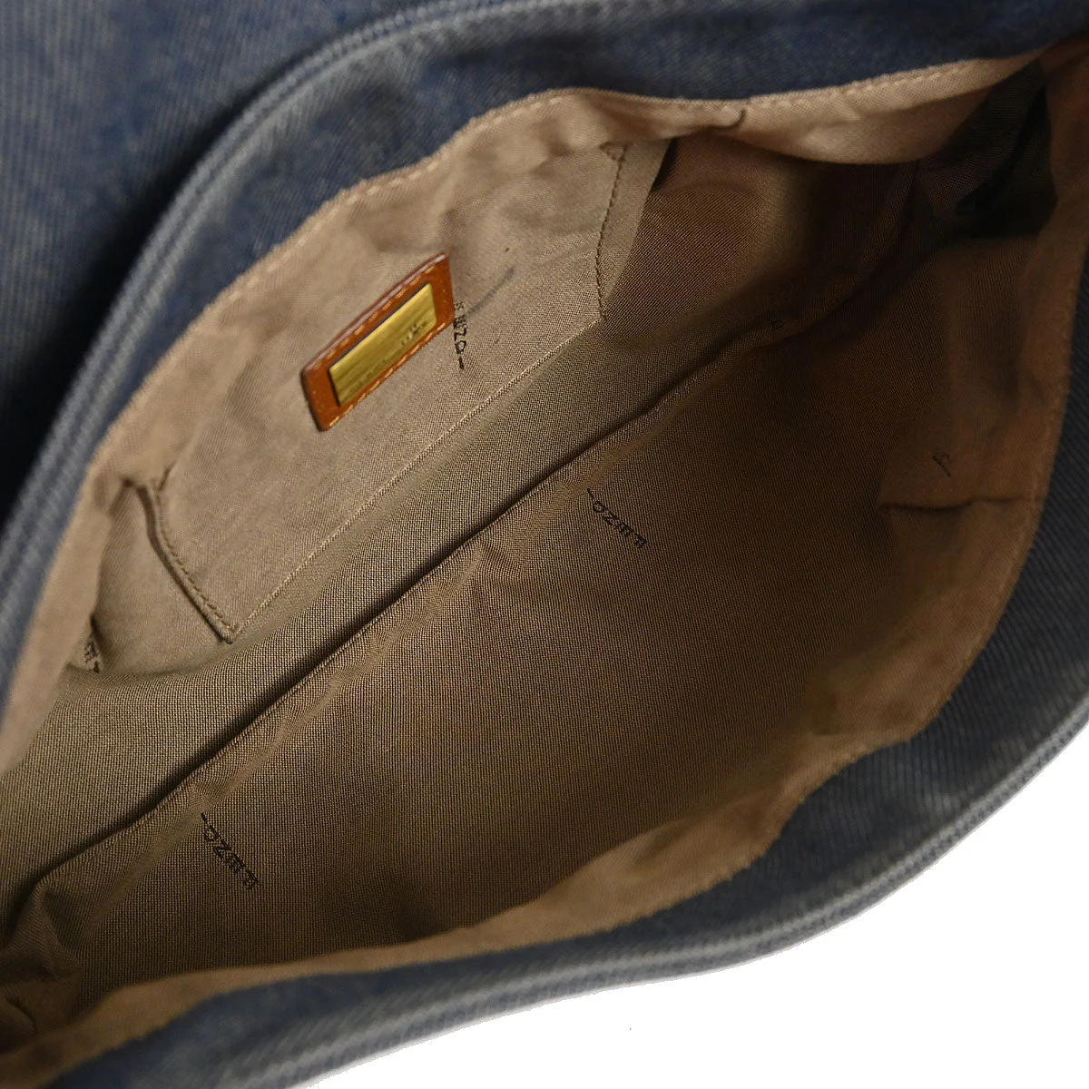 Fendi Blue Denim Handbag - Image 8