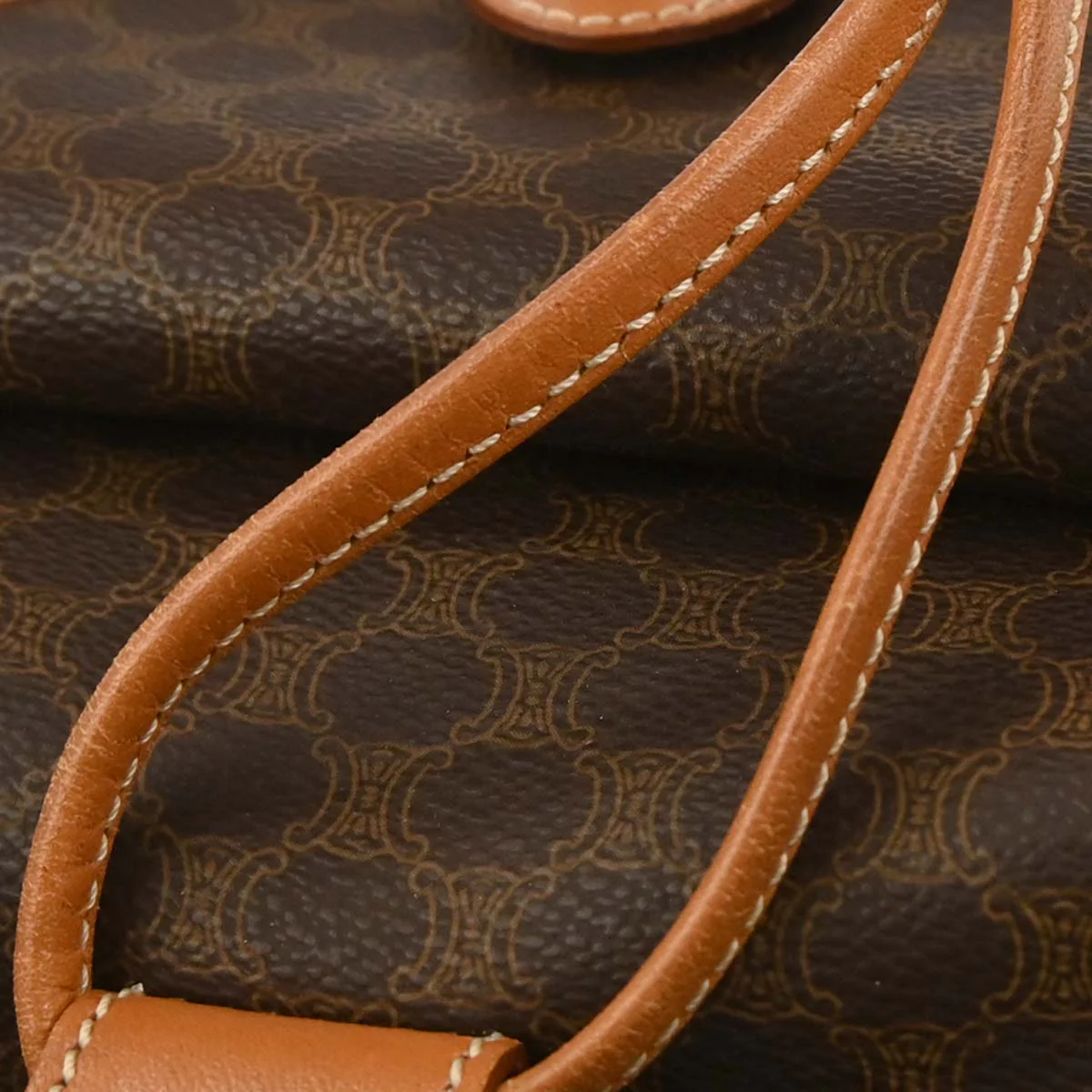 Celine Brown Macadam Backpack - Image 5