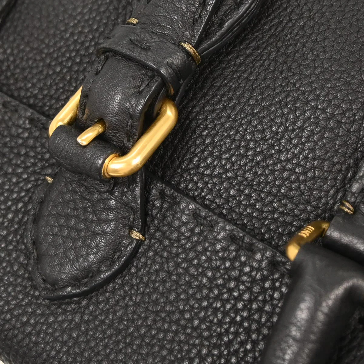 Fendi Black Selleria Mini Linda Handbag - Image 4