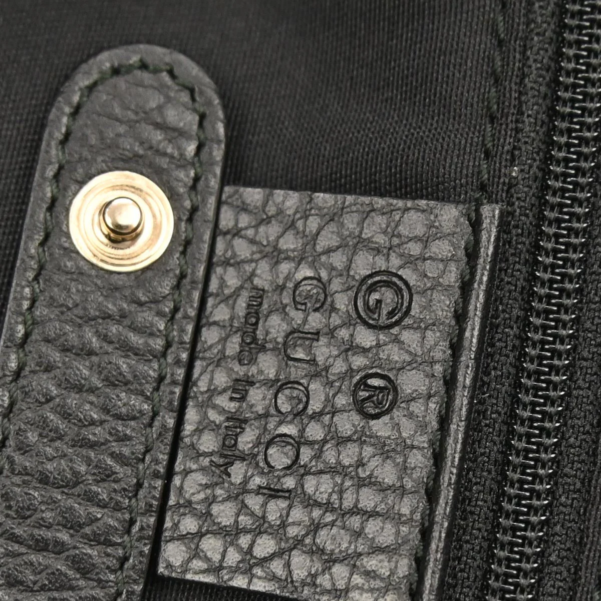 Gucci Black Canvas GG Tote Handbag - Image 9