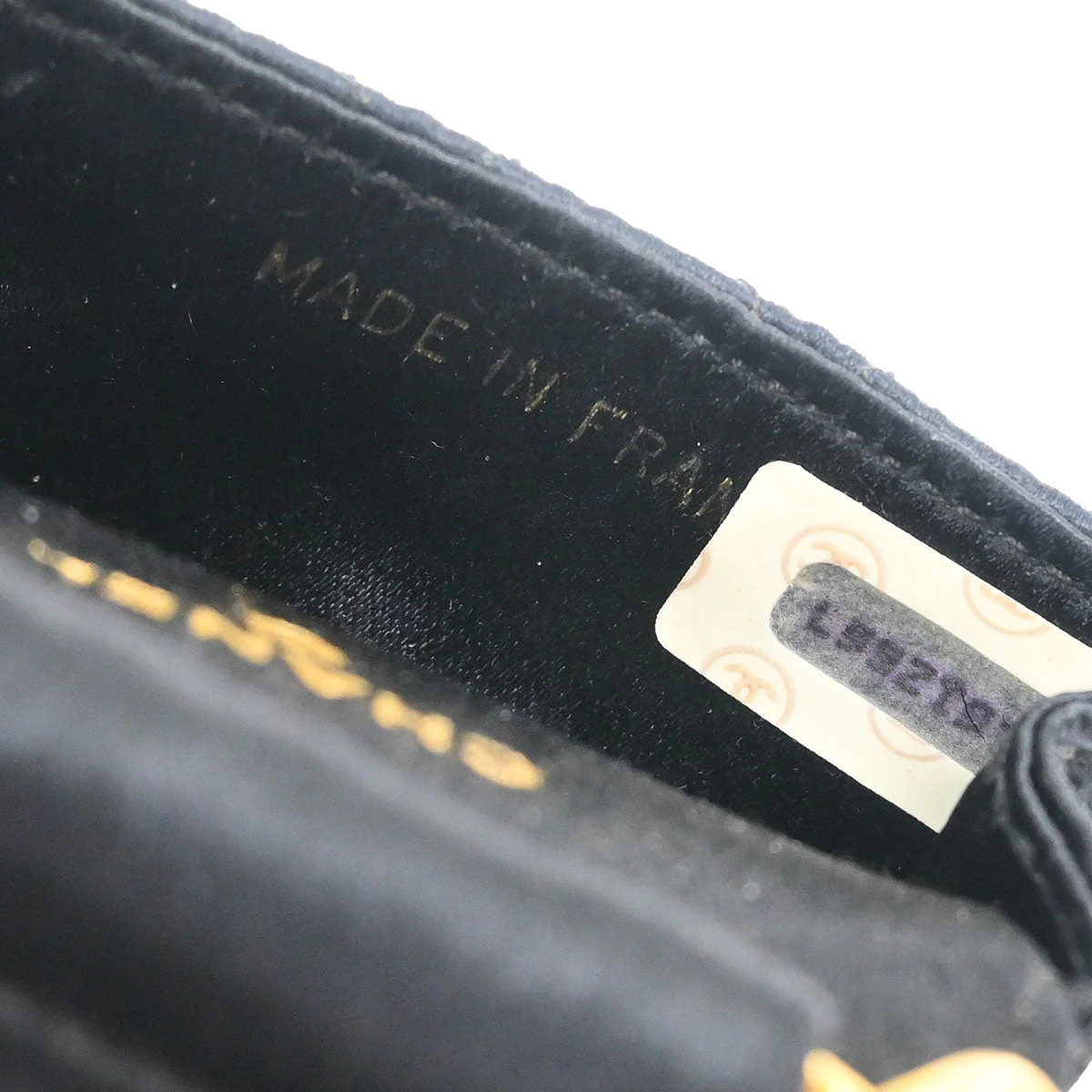 Chanel Black Satin Micro Classic Flap Shoulder Bag Pochette - Image 7