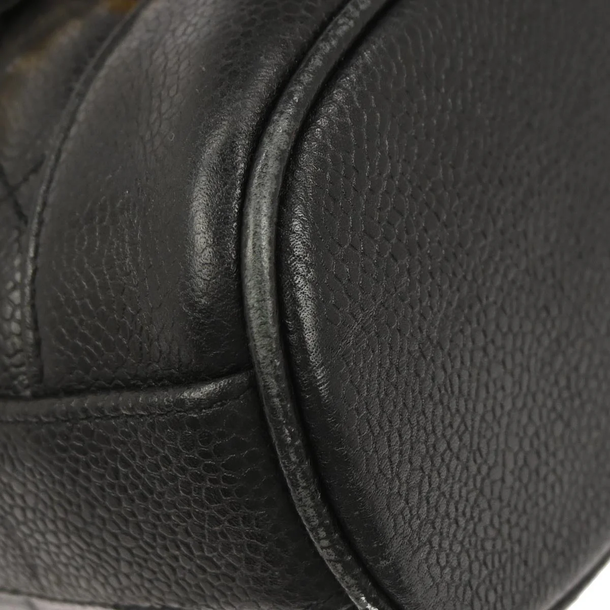 Chanel Black Caviar Skin Backpack - Image 4