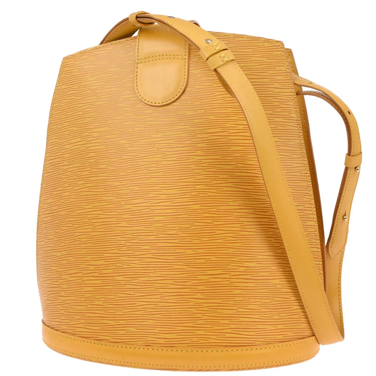 Louis Vuitton 1997 Yellow Epi Cluny Shoulder Bag M52259 - Image 2