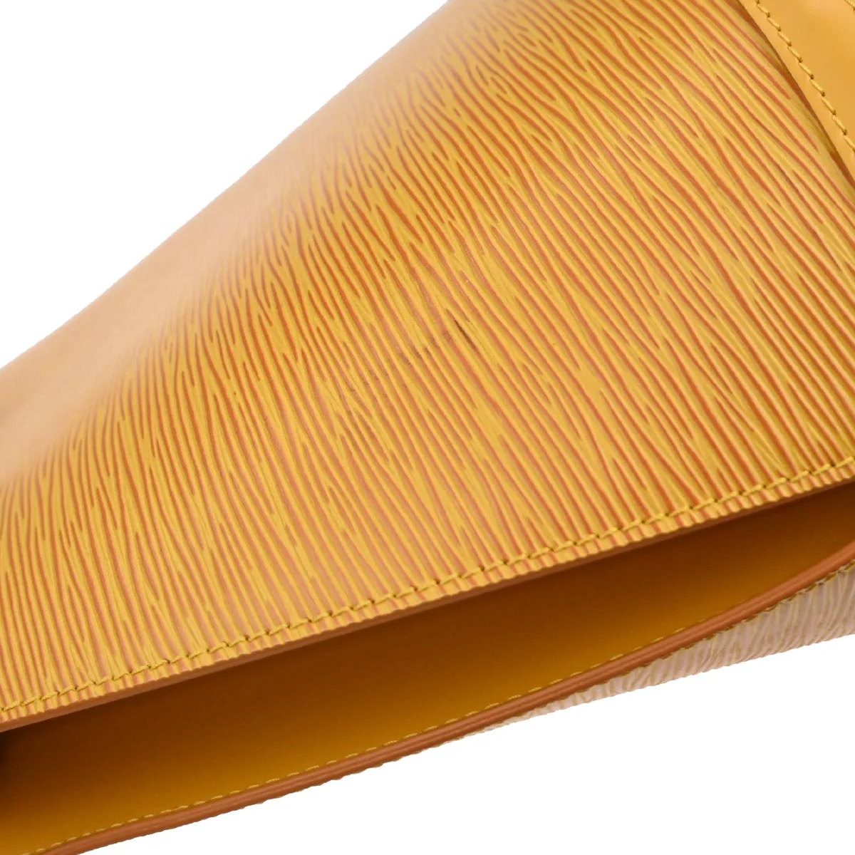 Louis Vuitton 1997 Yellow Epi Cluny Shoulder Bag M52259 - Image 5