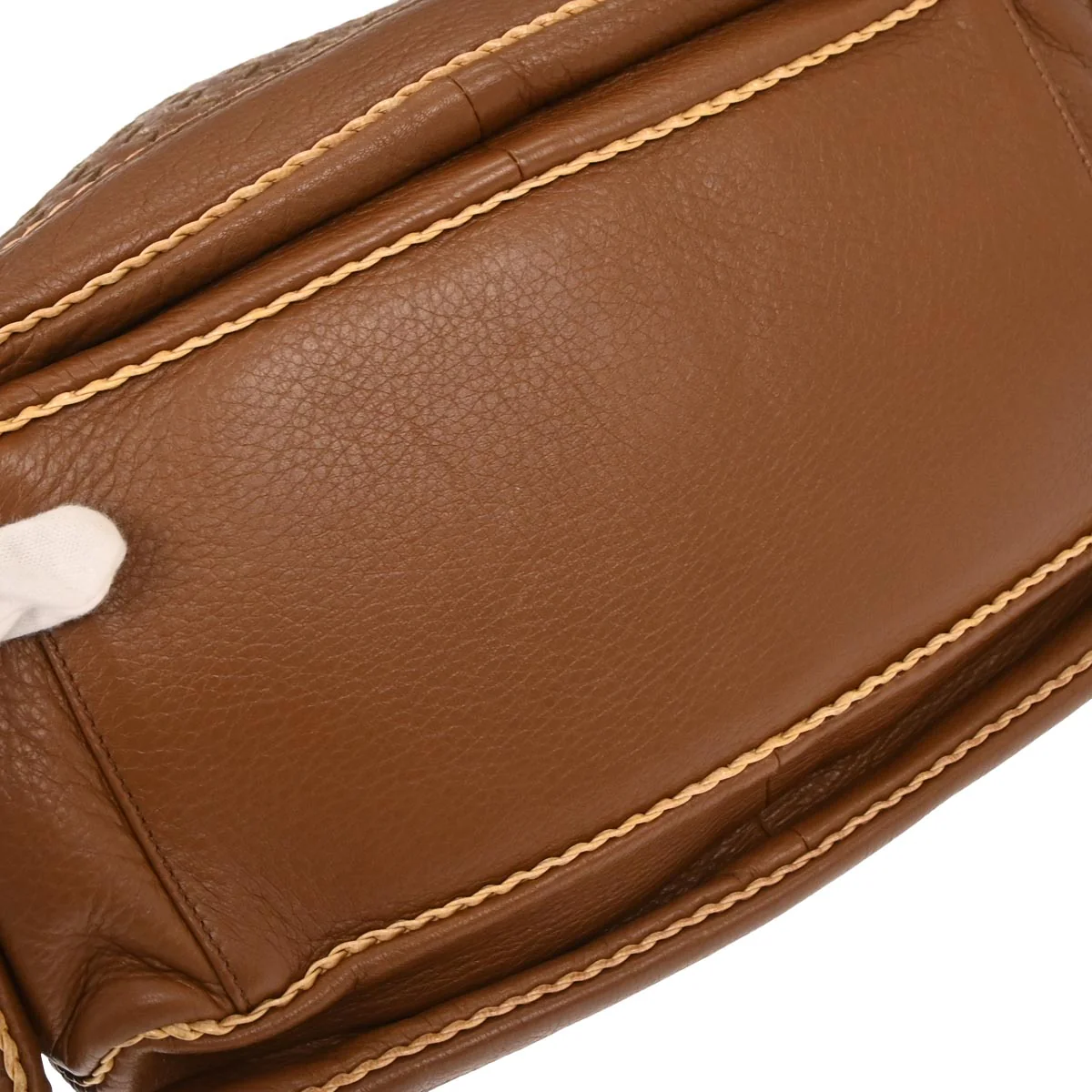 Bottega Veneta Brown Calfskin Intrecciato Handbag - Image 3