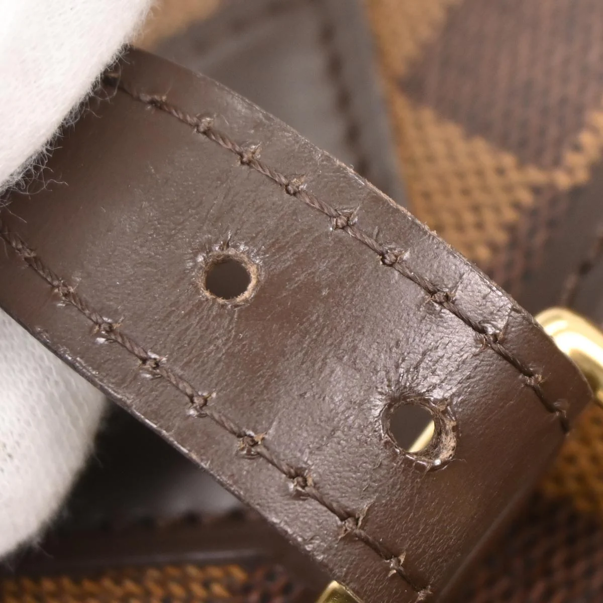Louis Vuitton 2010 Damier Sologne Shoulder Bag N48079 - Image 7