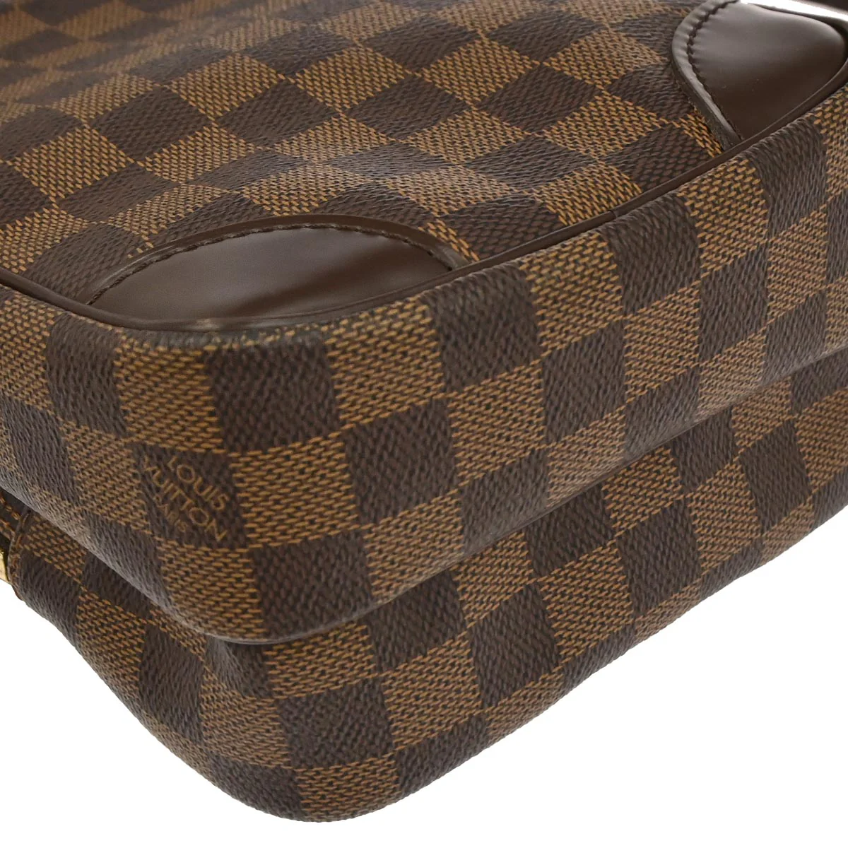 Louis Vuitton 2007 Brown Damier Amazon Crossbody Shoulder Bag N48074 - Image 4