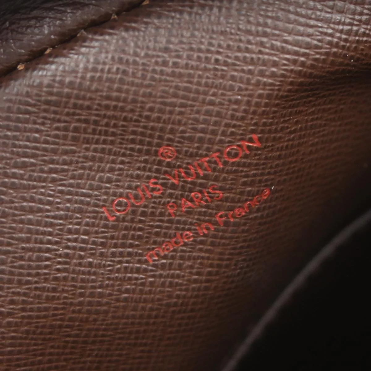 Louis Vuitton 2007 Brown Damier Amazon Crossbody Shoulder Bag N48074 - Image 9