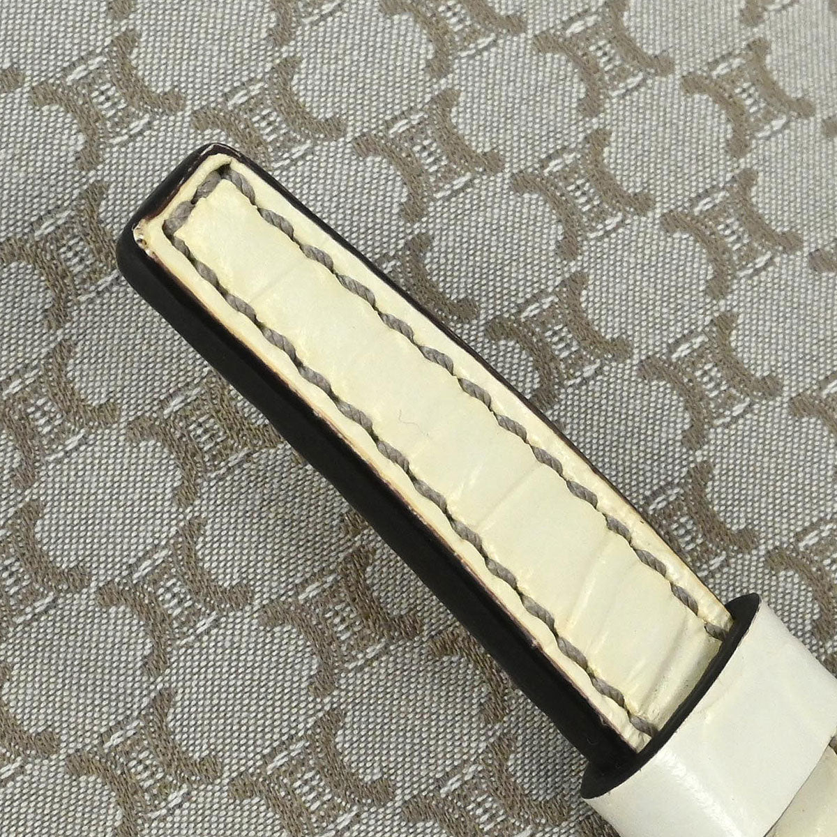 Celine * Beige Bittersweet Macadam Handbag - Image 7