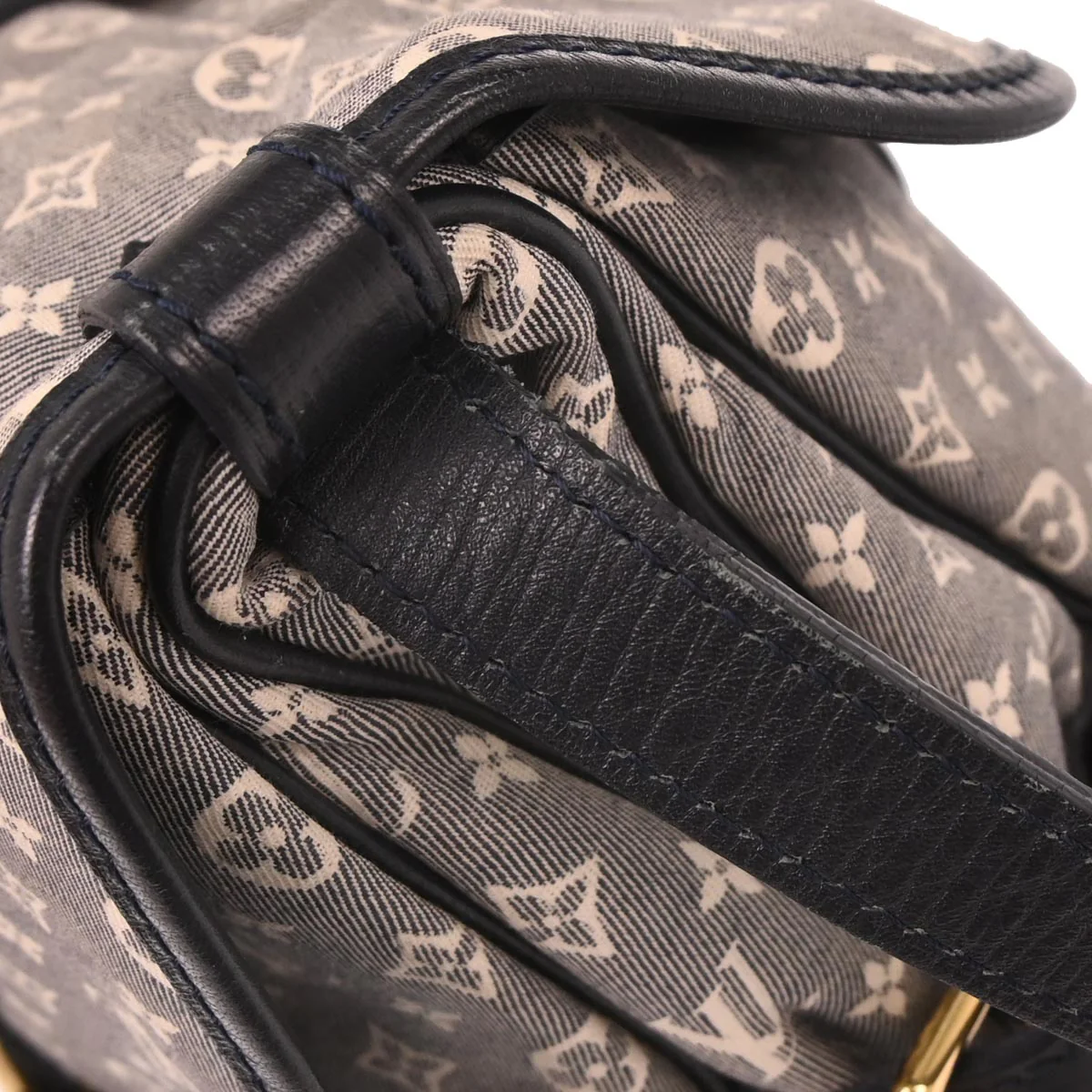 Louis Vuitton 2012 Gray Monogram Idylle Saumur PM Shoulder Bag M40666 - Image 3