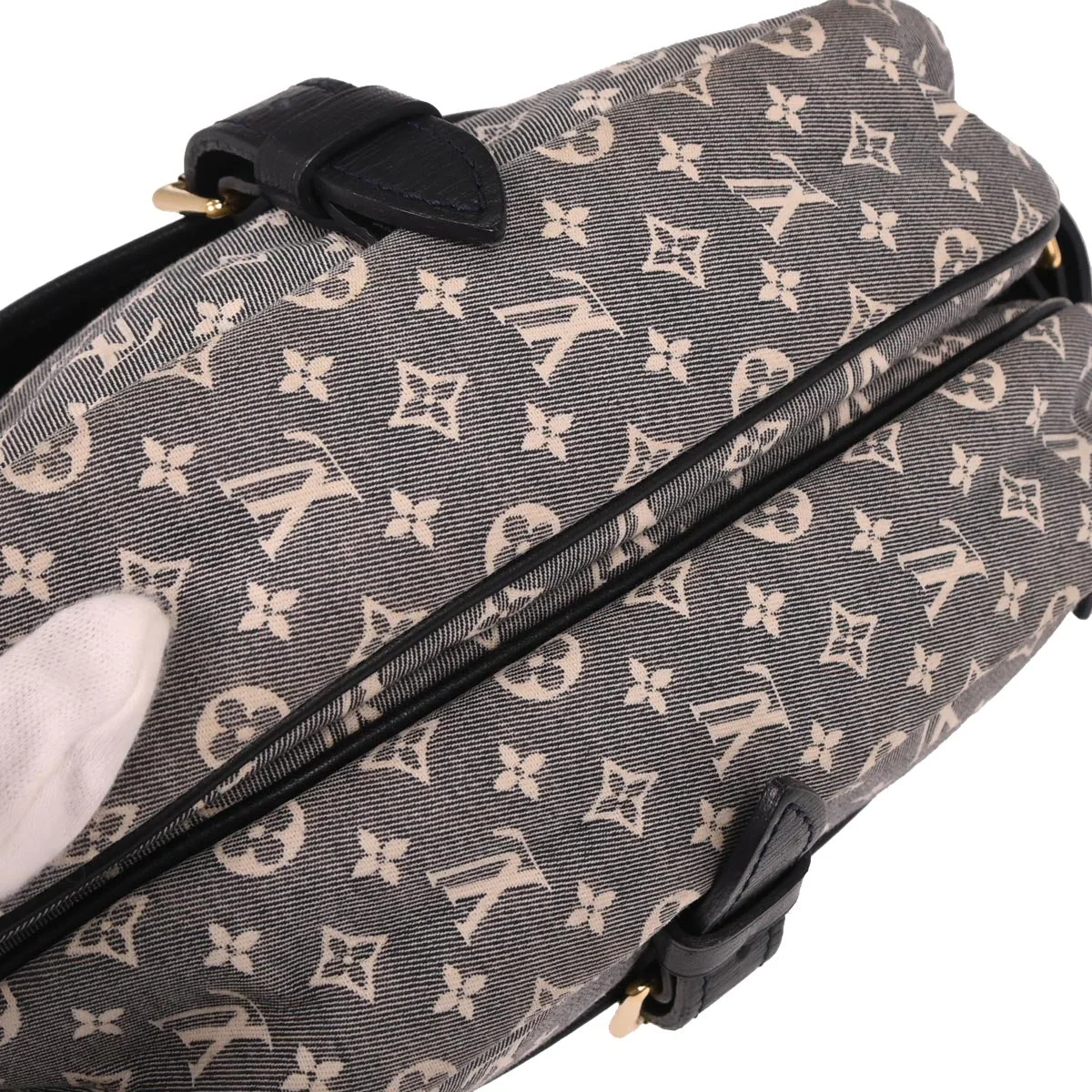 Louis Vuitton 2012 Gray Monogram Idylle Saumur PM Shoulder Bag M40666 - Image 5