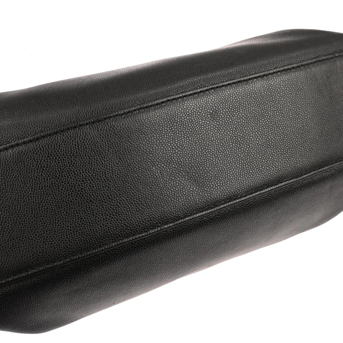 Chanel 1997-1999 Black Caviar Skin Handbag - Image 7