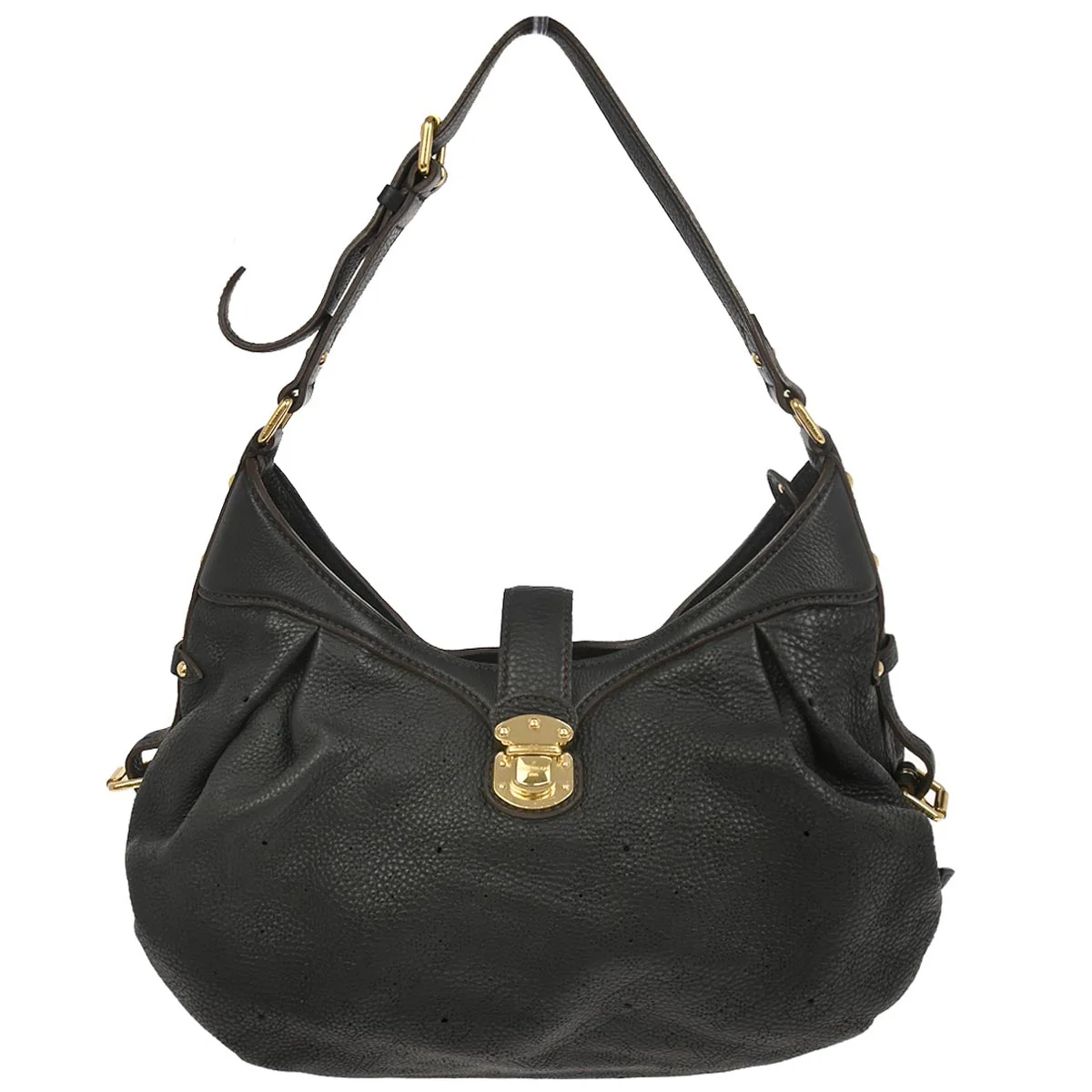 Louis Vuitton Black Mahina XS Shoulder Bag M95660