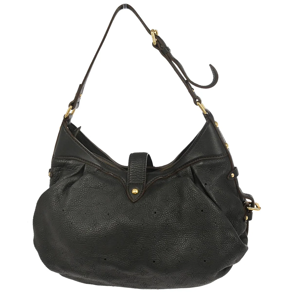 Louis Vuitton Black Mahina XS Shoulder Bag M95660 - Image 2