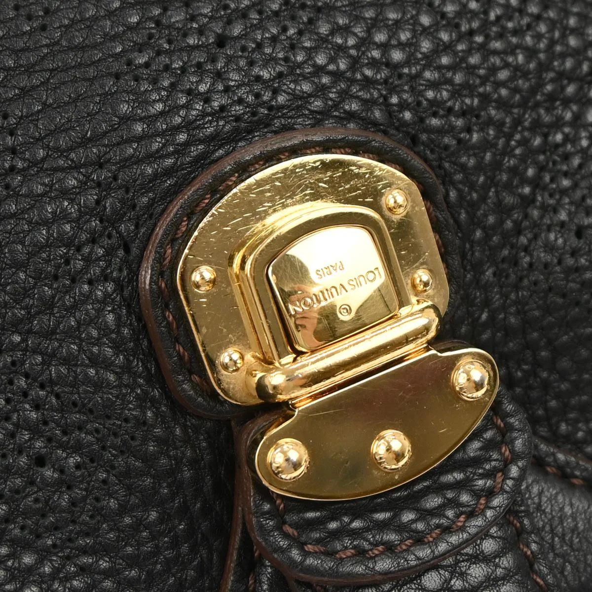 Louis Vuitton Black Mahina XS Shoulder Bag M95660 - Image 6