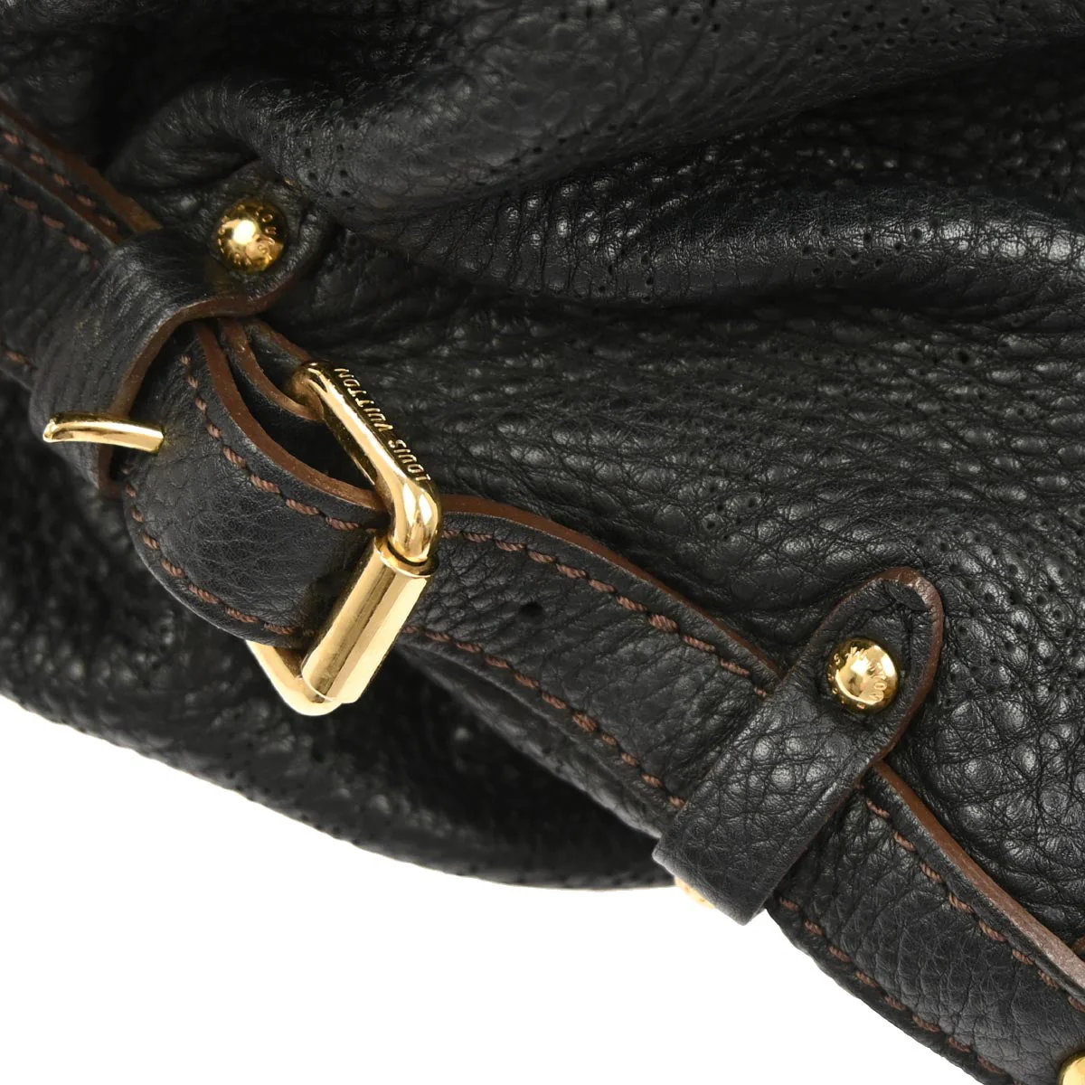 Louis Vuitton Black Mahina XS Shoulder Bag M95660 - Image 7