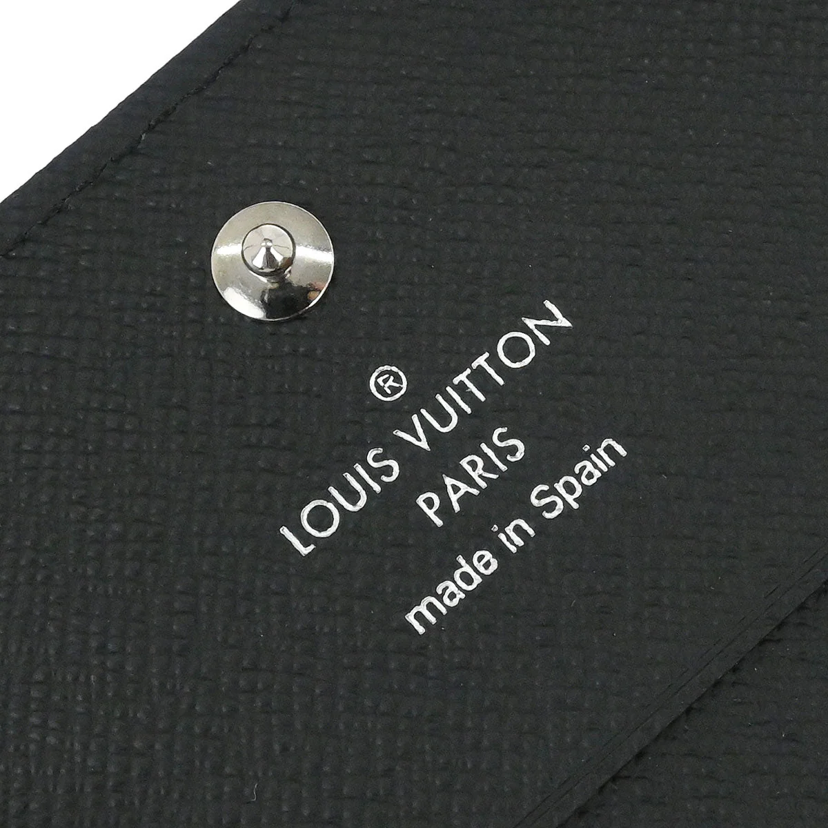 Louis Vuitton 2018 Taiga Envelope Carte de Visite NM Cardholder M64595 Small Good - Image 5