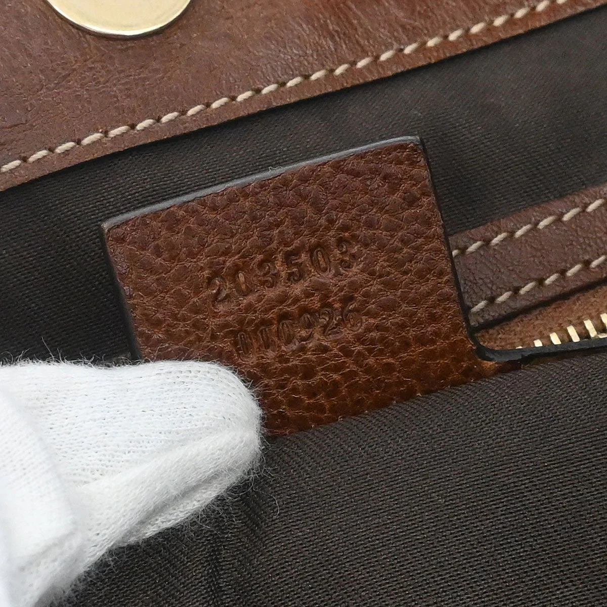 Gucci Brown GG Charlotte Hobo Shoulder Bag - Image 9