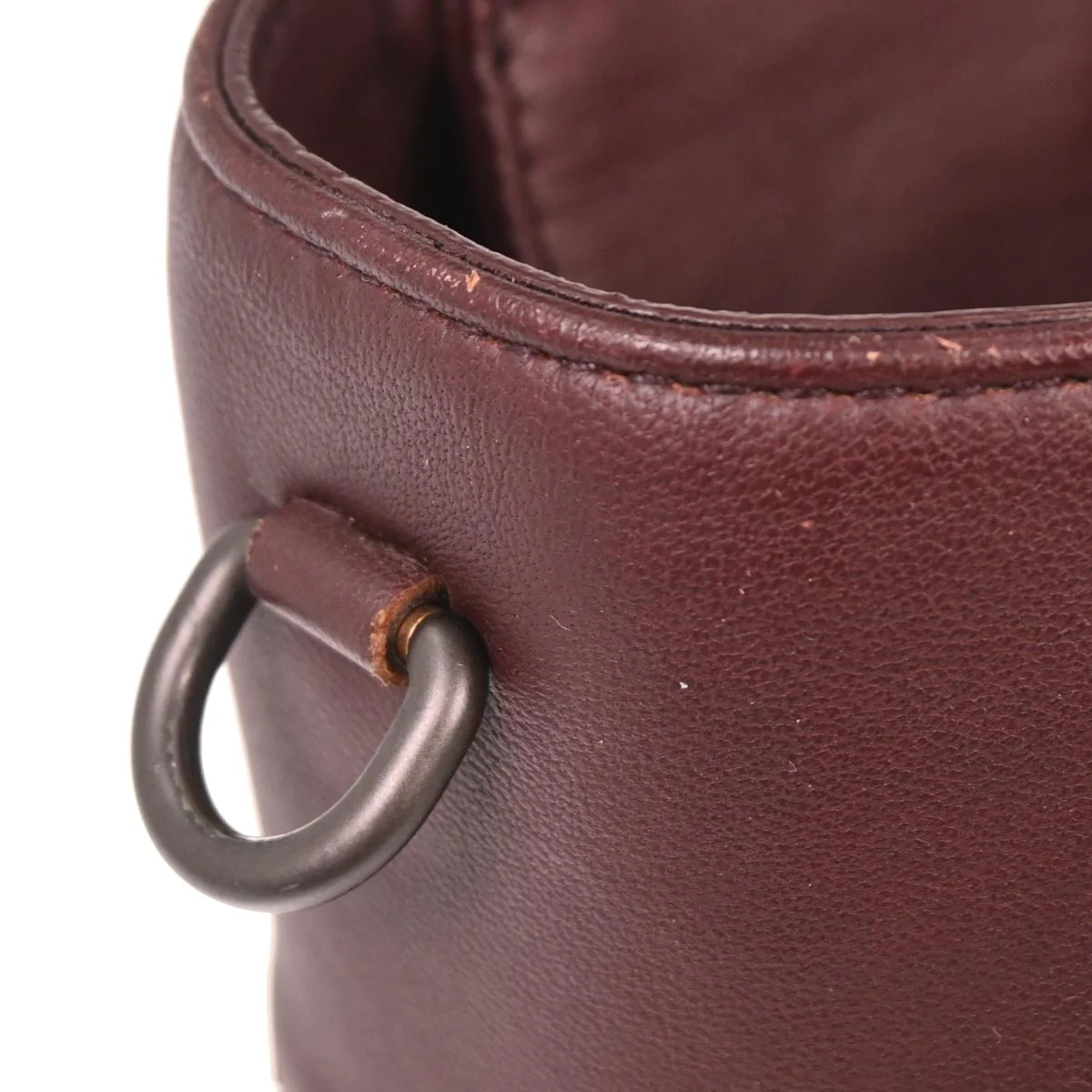 Bottega Veneta Bordeaux Lambskin Intrecciato 2way Shoulder Handbag - Image 3