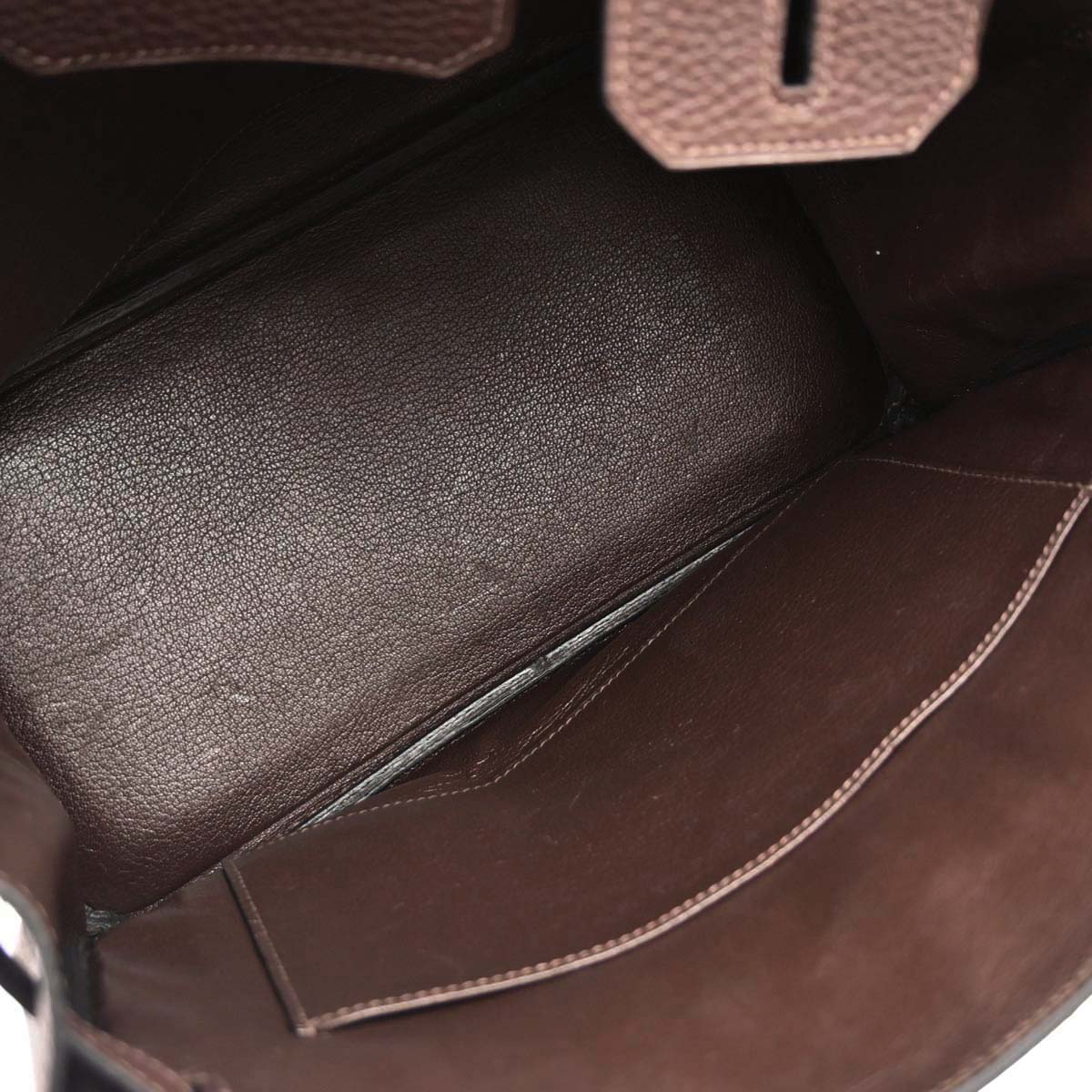 Hermes Havane Togo Birkin 30 Handbag - Image 8