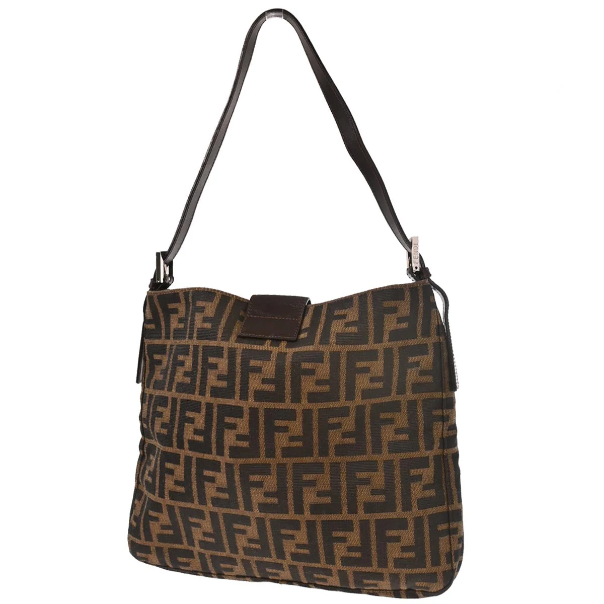 Fendi Brown Zucca Handbag - Image 2