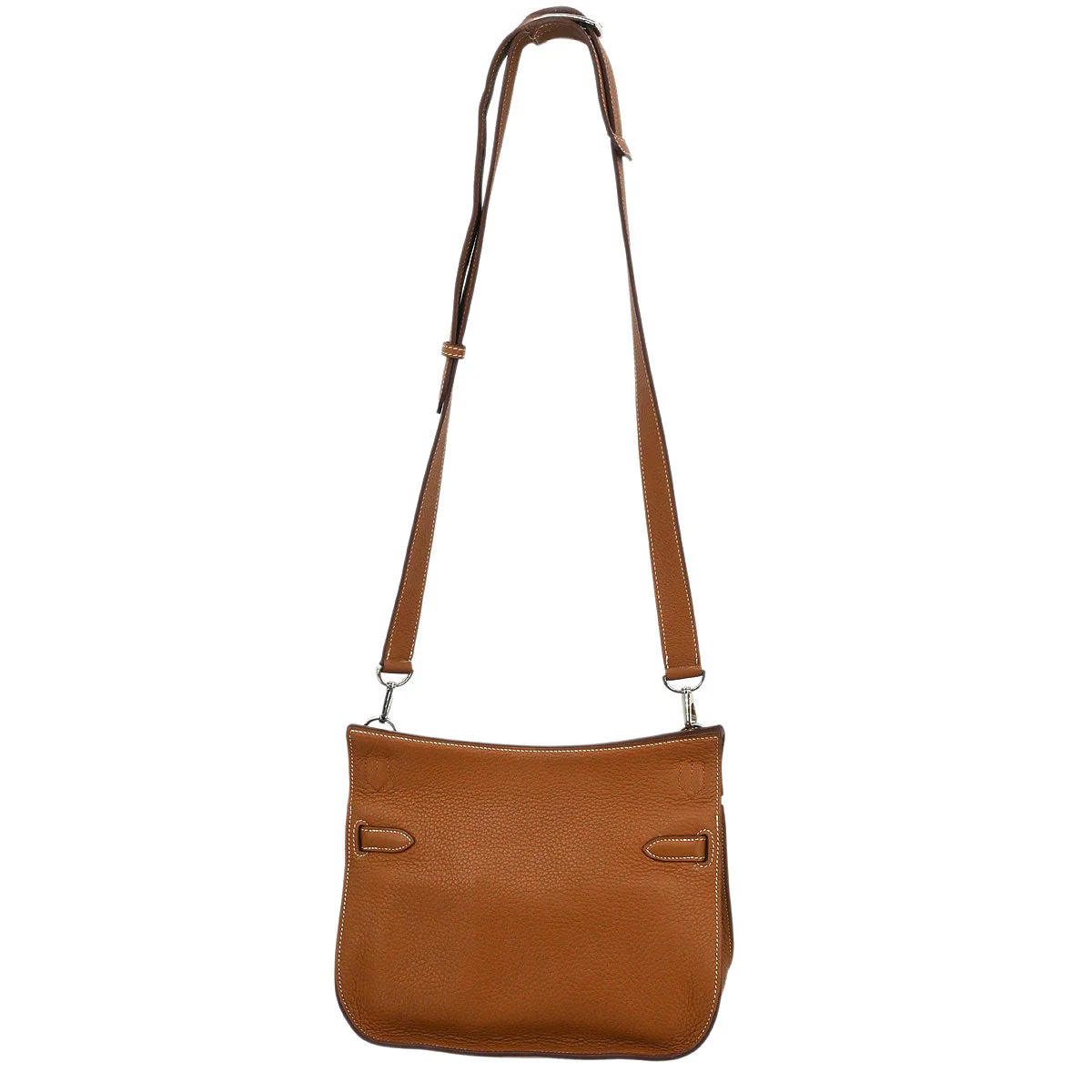 Hermes Gold Taurillon Clemence Jypsiere 28 Shoulder Bag - Image 2