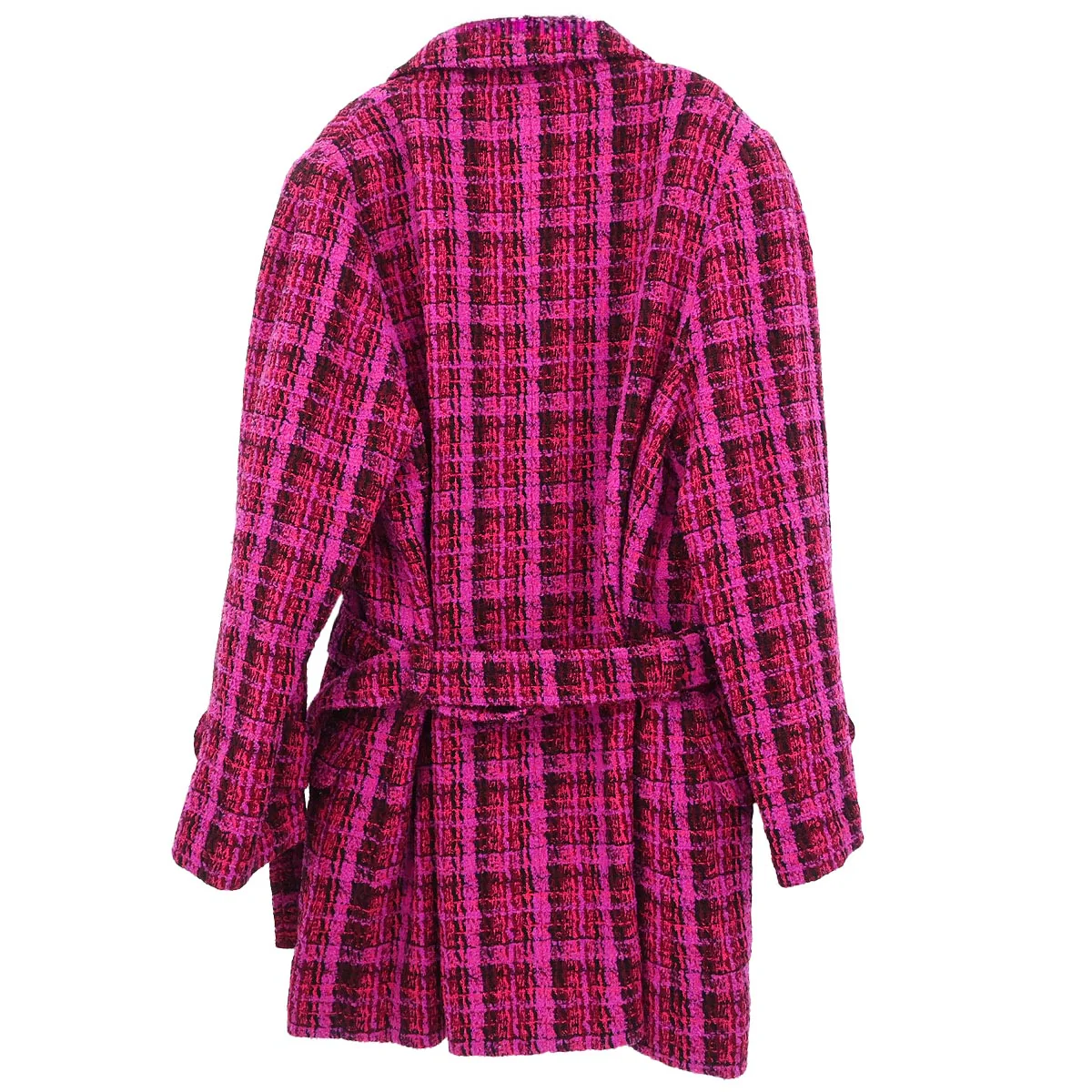 Chanel 1995 Single Breasted Jacket Tweed Pink #40 - Image 2