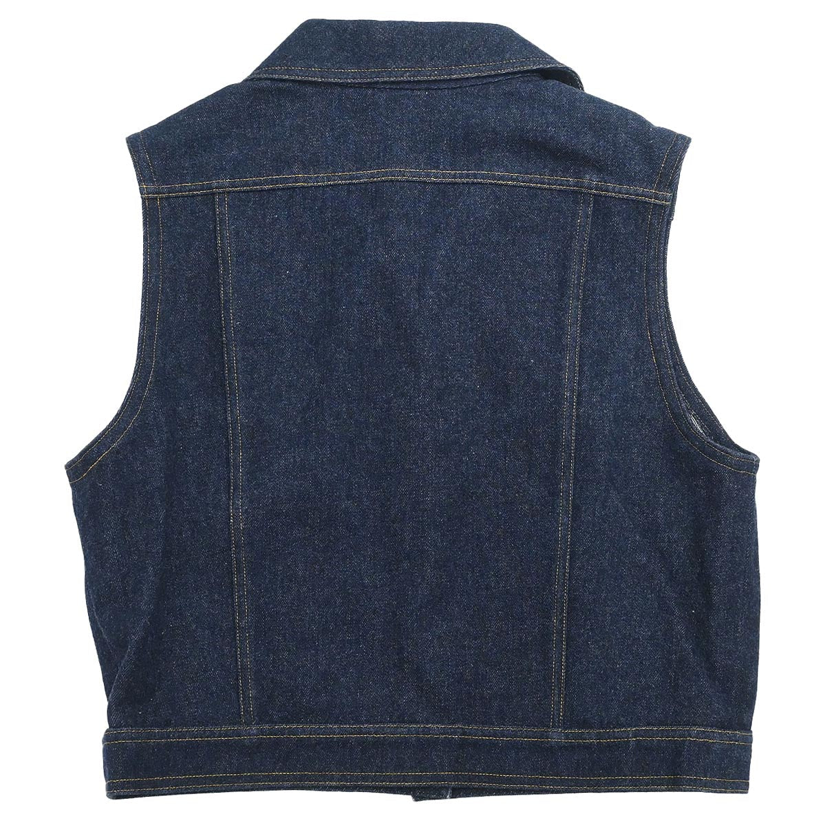 Chanel 1996 Vest Denim Jacket Indigo #42 - Image 2