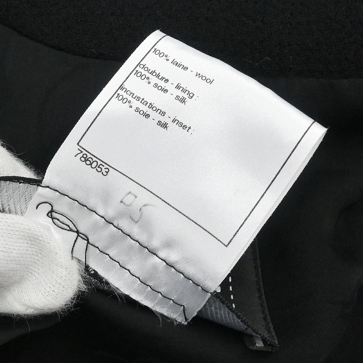 Chanel 2009 Single Breasted Jacket Black #36 - Image 11