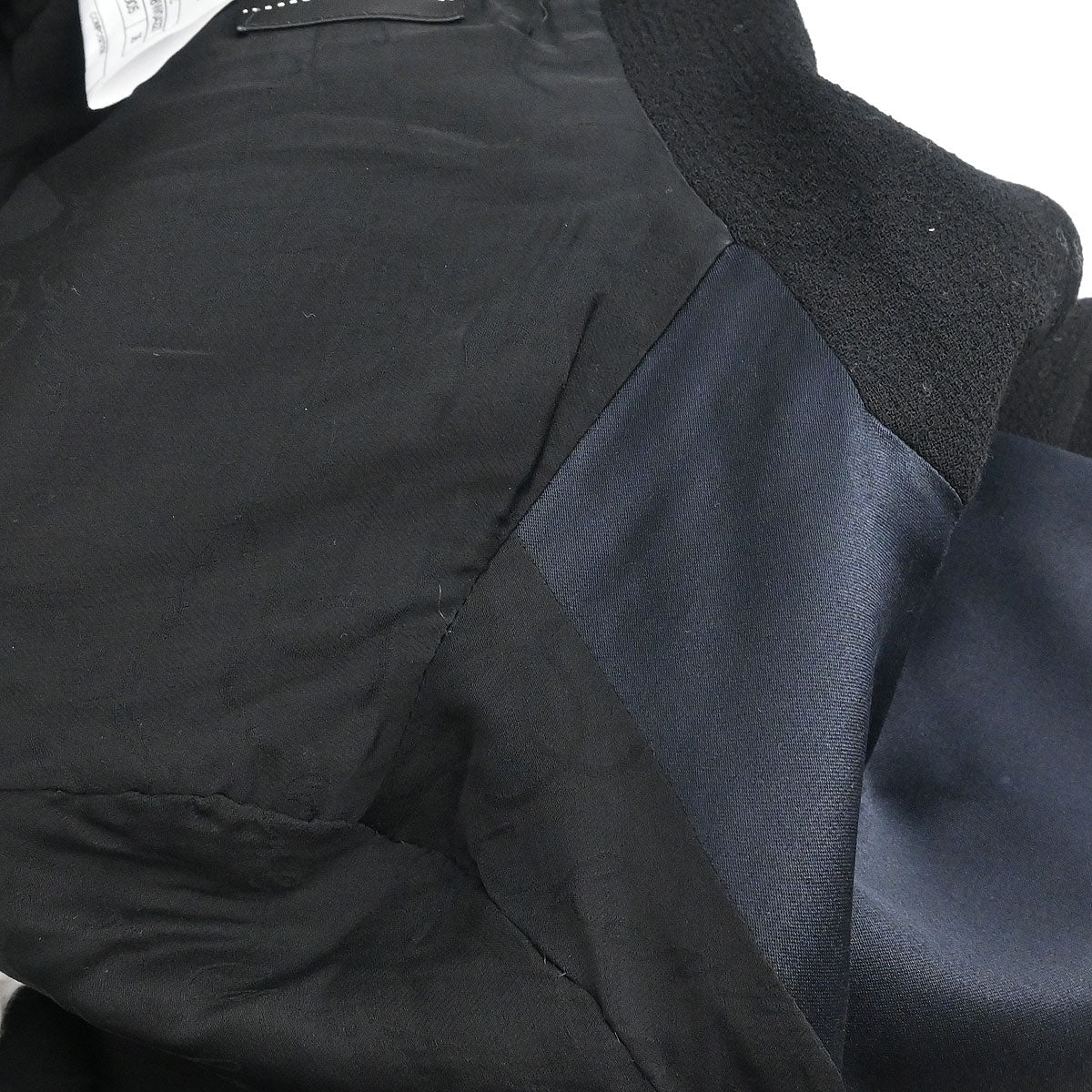 Chanel 2009 Single Breasted Jacket Black #36 - Image 9