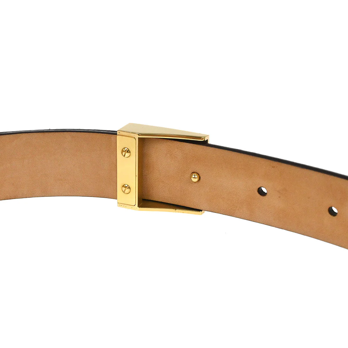 Louis Vuitton 2001 Monogram Ceinture Carre Belt M6800 - Image 5
